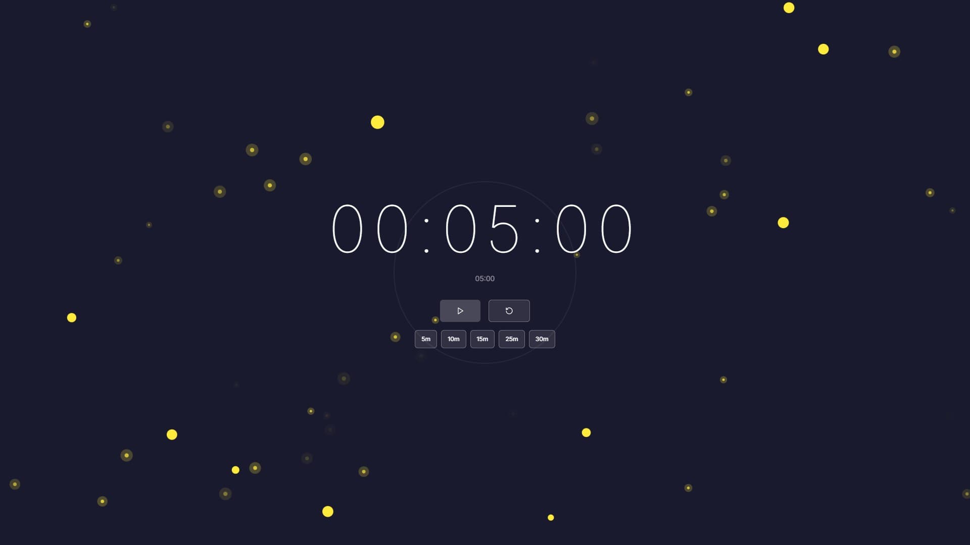 Countdown Timer: Beautiful Focus Timer With Particle Effects and Background Music